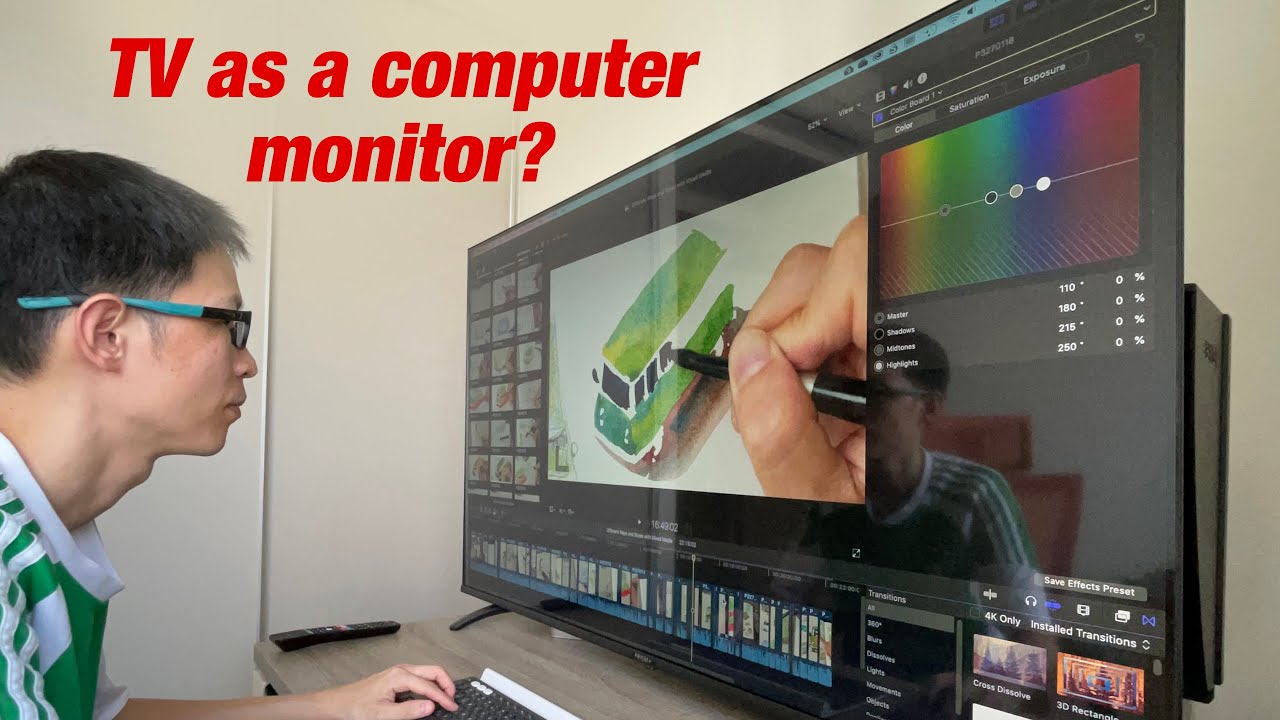 How to Use 4K TV as a Computer Monitor? 2 How to Use 4K TV as a Computer Monitor? 1