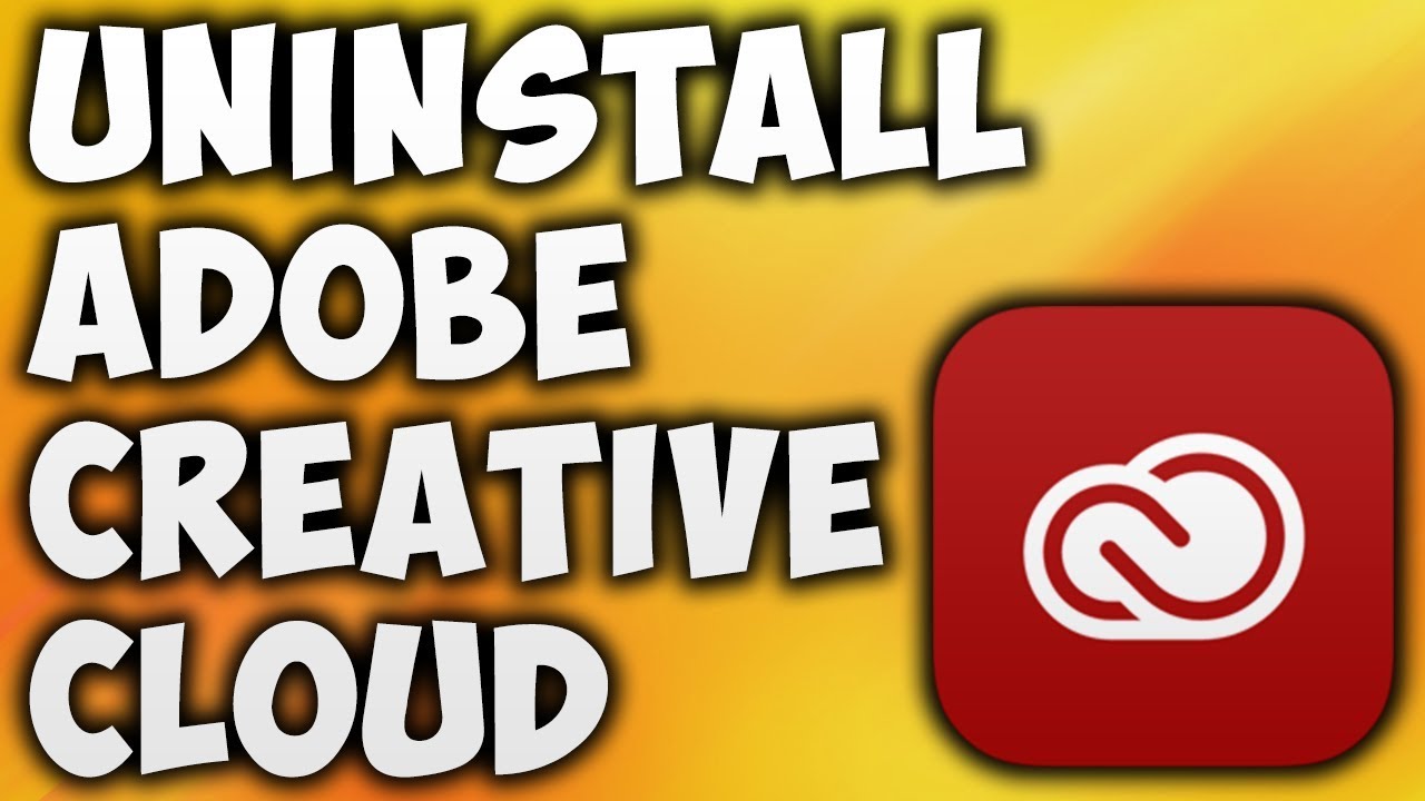 How to Uninstall Creative Cloud Without Logging In? 2 How to Uninstall Creative Cloud Without Logging In? 1