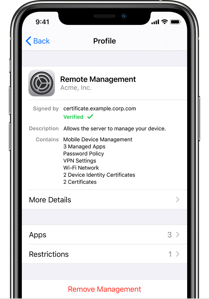 How to Easily Remove iPhone Device Management 2 How to Easily Remove iPhone Device Management 1
