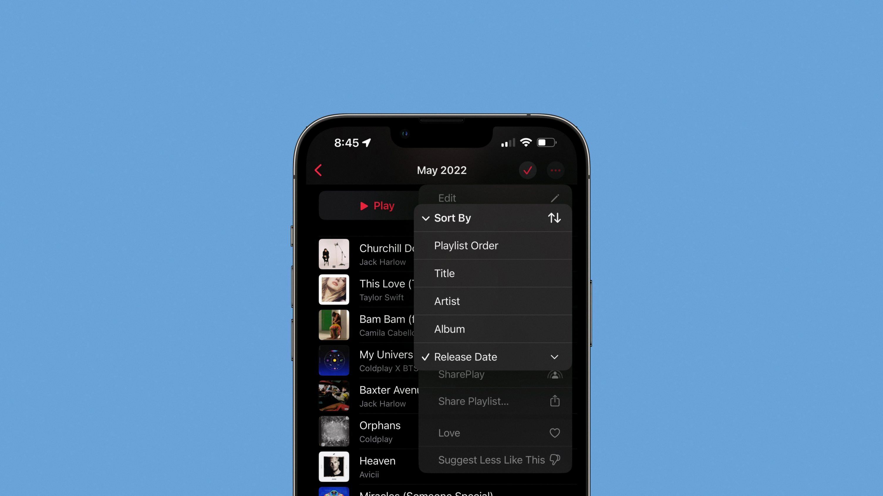 sort playlist apple music sort playlist apple music