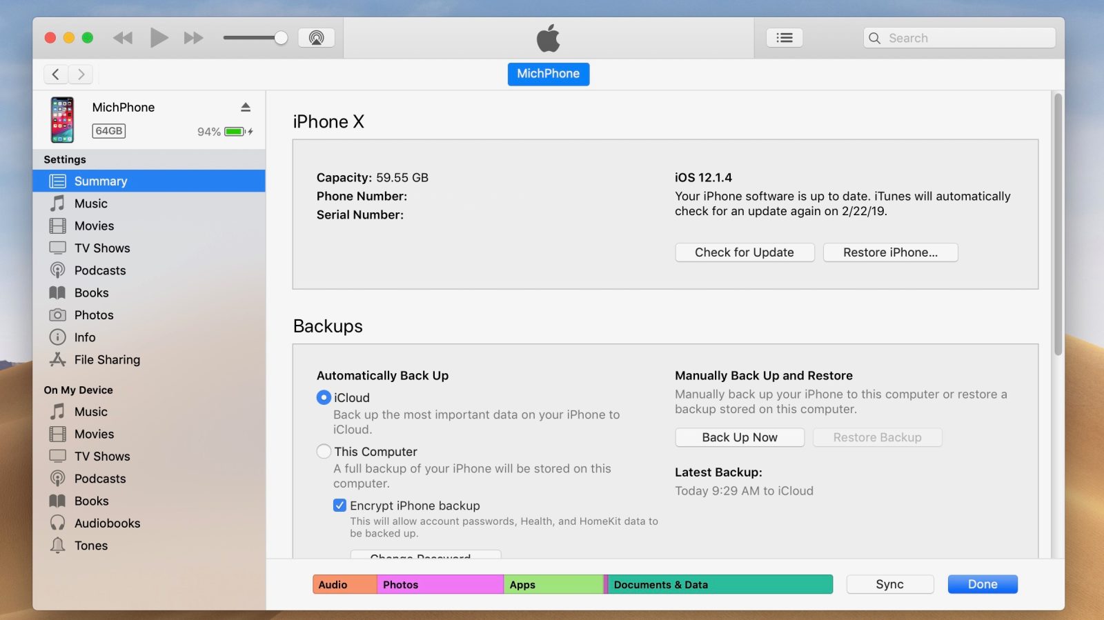 How to Back Up Your iPhone Through iTunes? 2 How to Back Up Your iPhone Through iTunes? 1