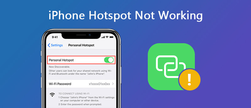 How to Troubleshoot When Personal Hotspot is Not Working? 2 How to Troubleshoot When Personal Hotspot is Not Working? 1