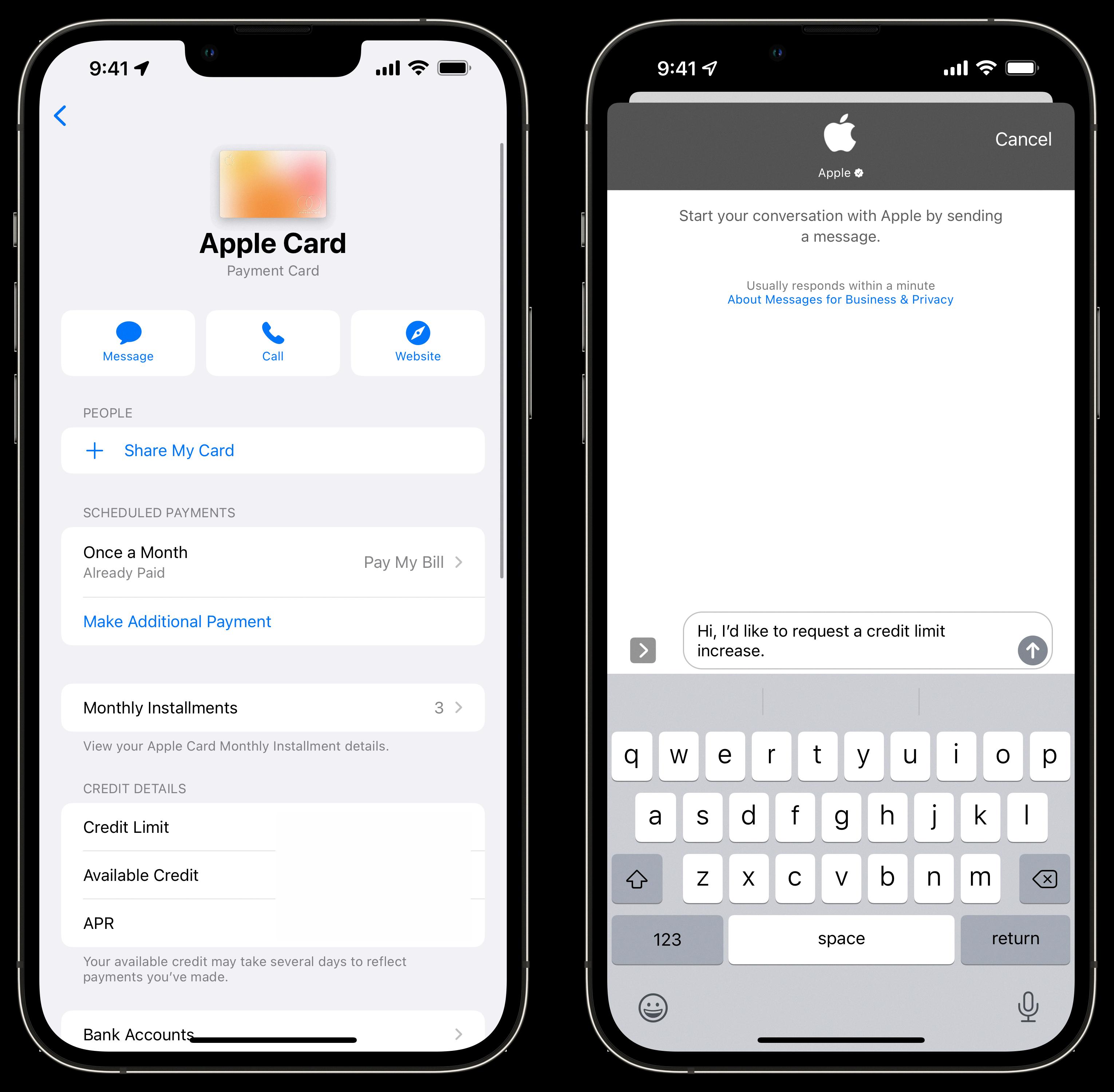 How to Increase Your Apple Card Credit Limit? 8 How to Increase Your Apple Card Credit Limit? 7