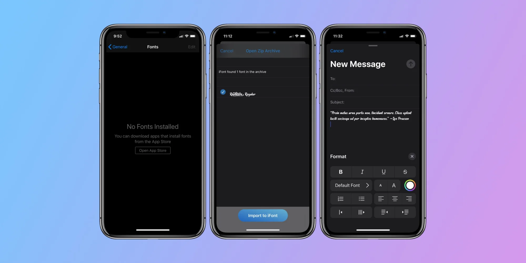How to Download and Install Custom Fonts On Your iPhone Using iFont? 2 How to Download and Install Custom Fonts On Your iPhone Using iFont? 1