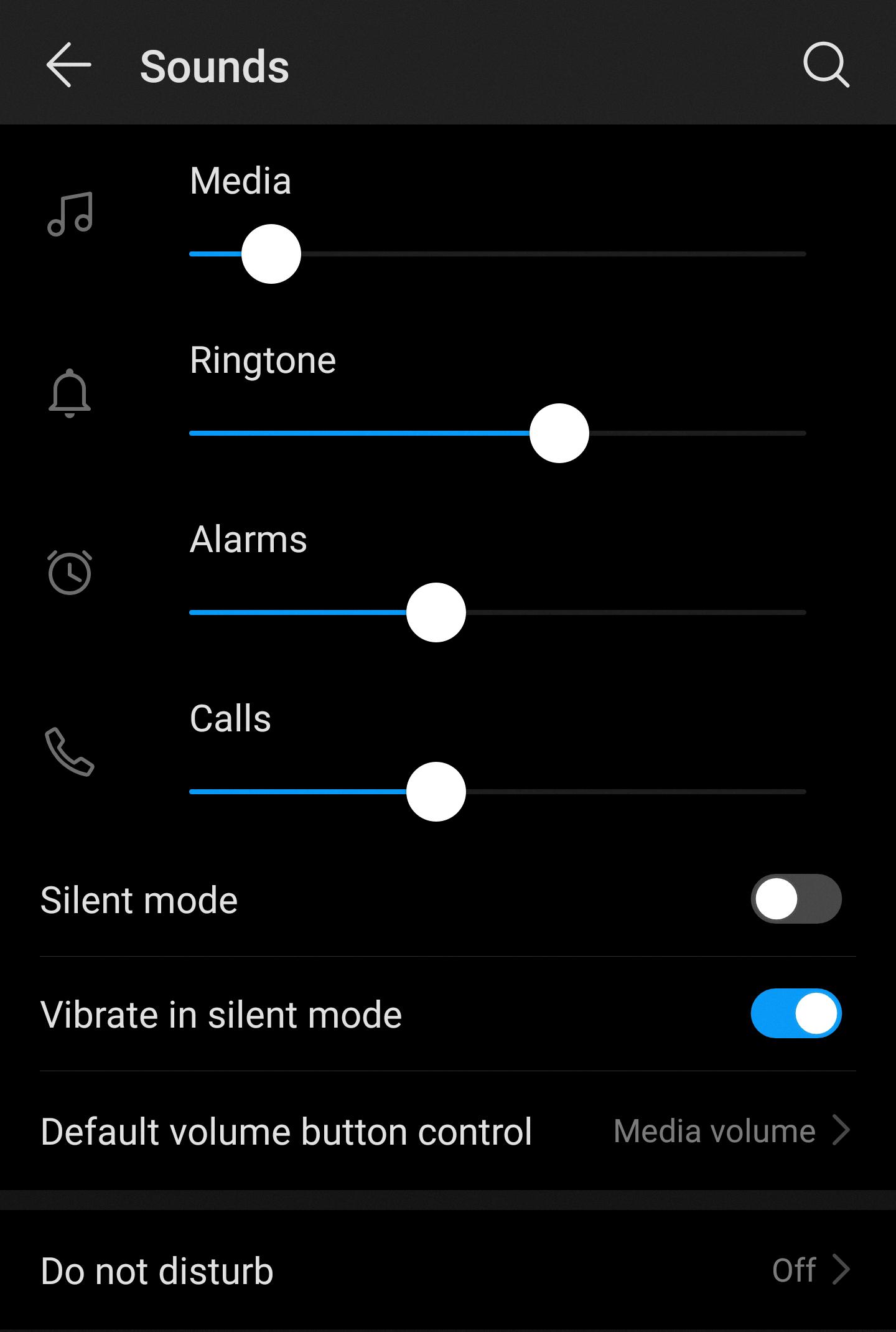android call volume settings android call volume settings