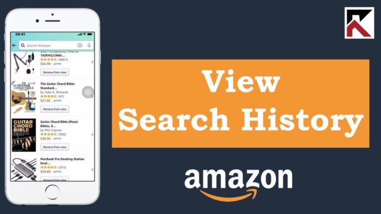 How Do I Find My Search History On Amazon? 5