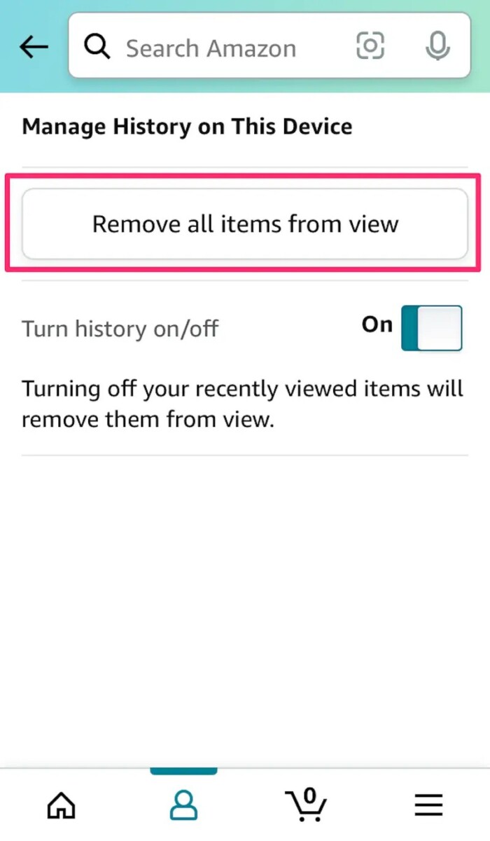 How Do I Find My Search History On Amazon? 3 Clearing or Disabling Amazon Search History