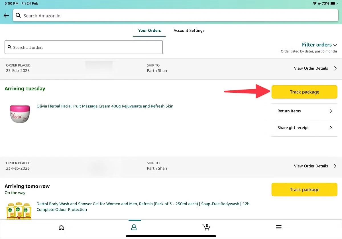 How To Manage My Amazon Orders List 2