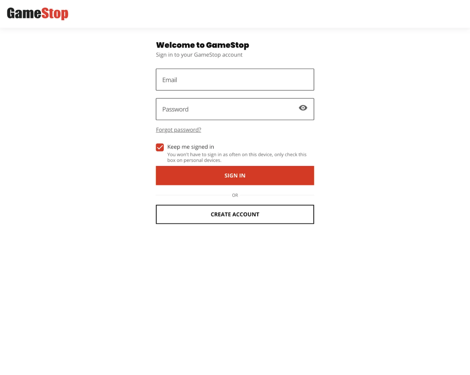 What To Do If GameStop Won't Let Me Log In 3 Resetting Your GameStop Password