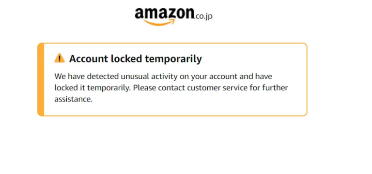 What To Do If Amazon Account Locked 7