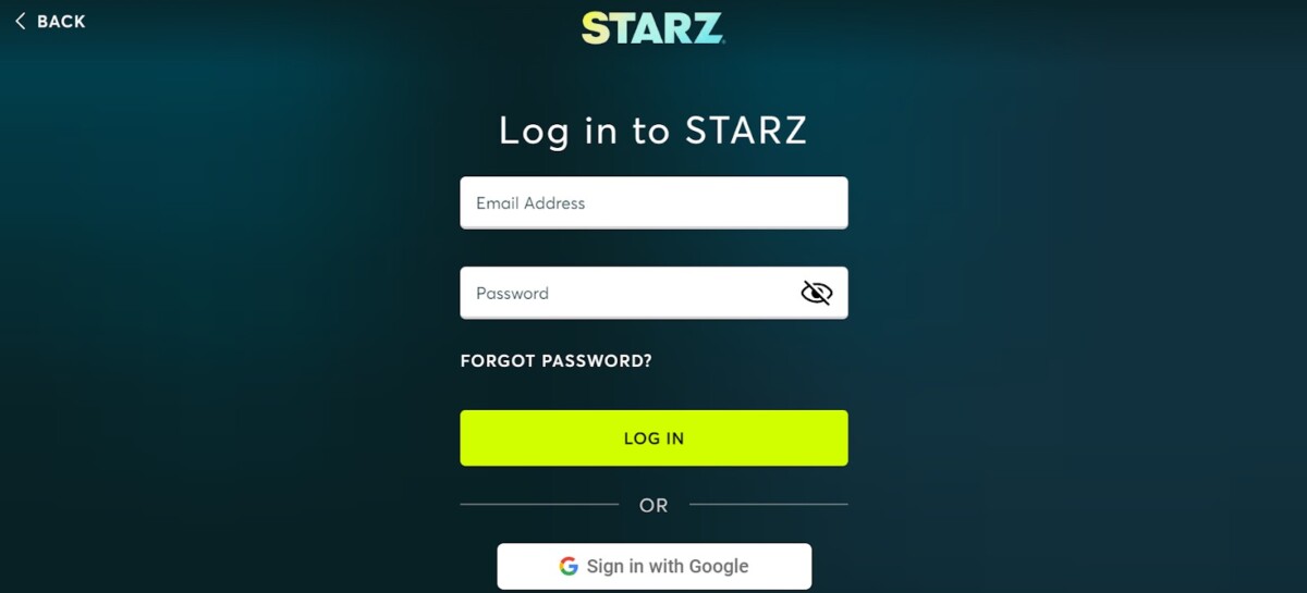 How to Log Into & Manage Your Starz Account 2 How to Log Into & Manage Your Starz Account 1