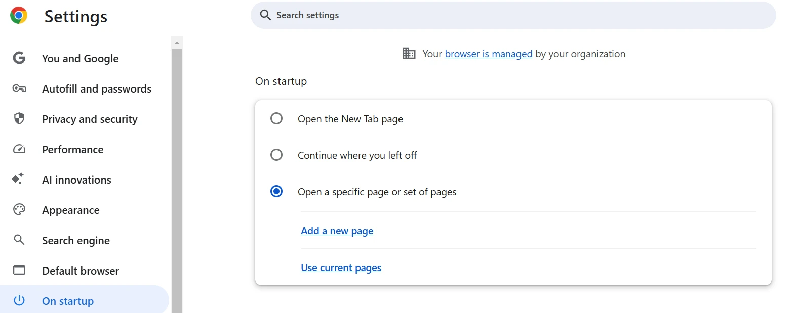 Setting a Custom Homepage with Shortcuts in Google Chrome