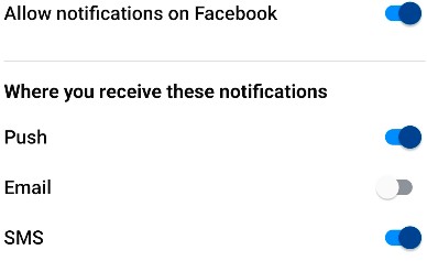 Allow Notification on Facebook
