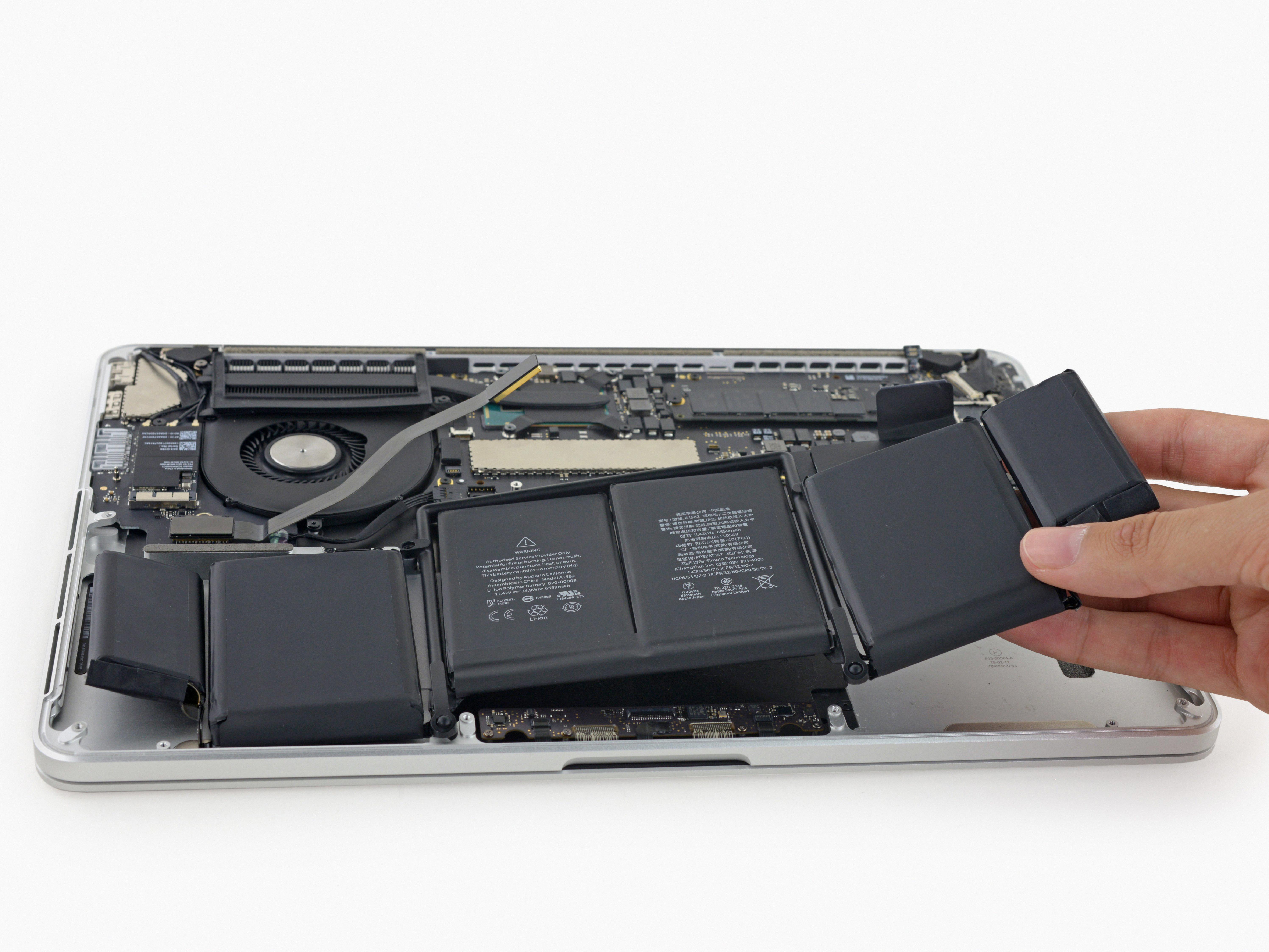 2015 macbook pro battery replacement