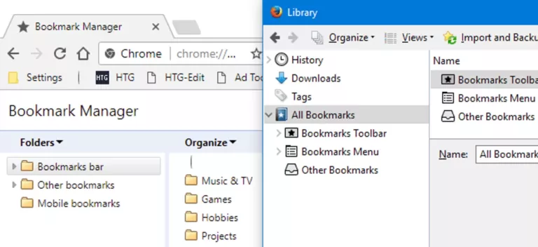 How to Use Bookmarks and History in Your Browser 3