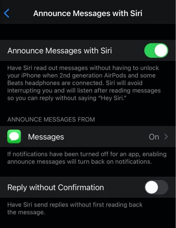 How To Get Siri To Stop Reading Texts On Airpods 12