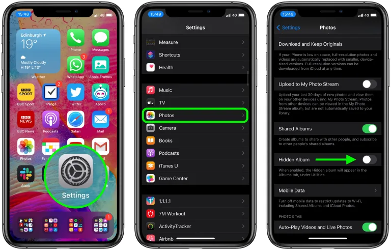 How to See Hidden Photos on Your iPhone 9