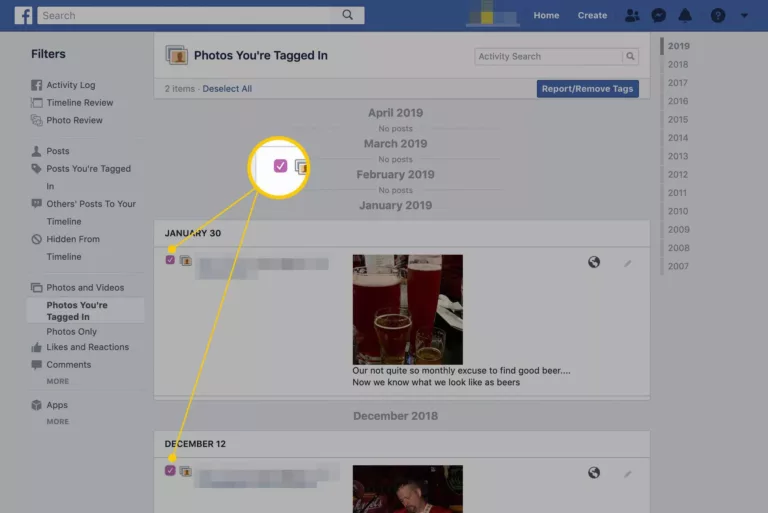 How To Delete Photos From Facebook 3