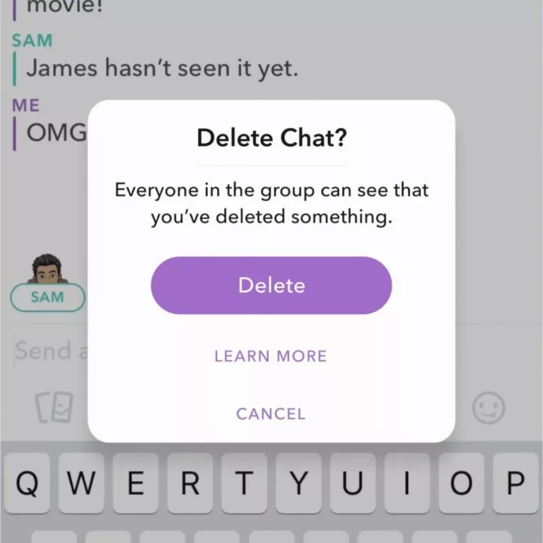 How To Delete Snap Messages 15