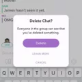 How To Delete Snapchat Messages 9