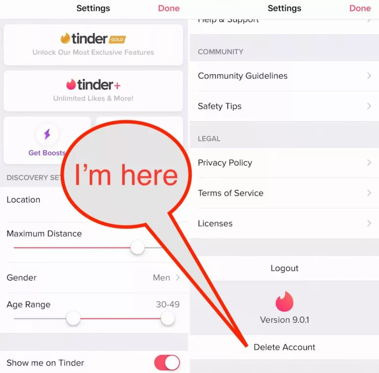 How To Delete Tinder Account 5