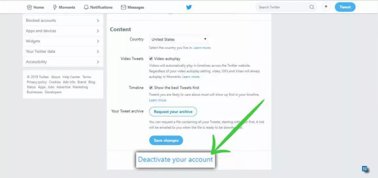 How To Delete Twitter 6