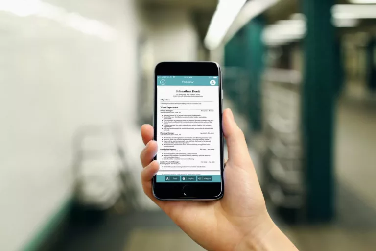 How To Make A Resume On iPhone? 1