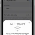 How To Share Wifi Password Iphone 11