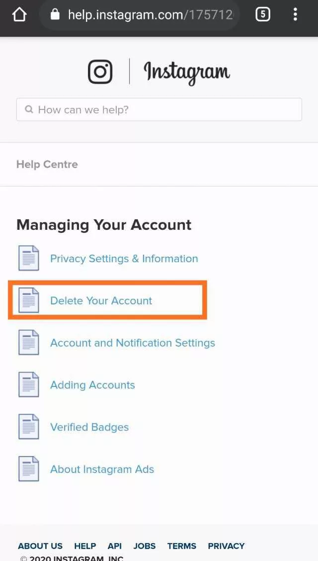 How To Temporarily Deactivate Instagram 9