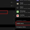 How To Turn Off Amber Alerts On Iphone 3