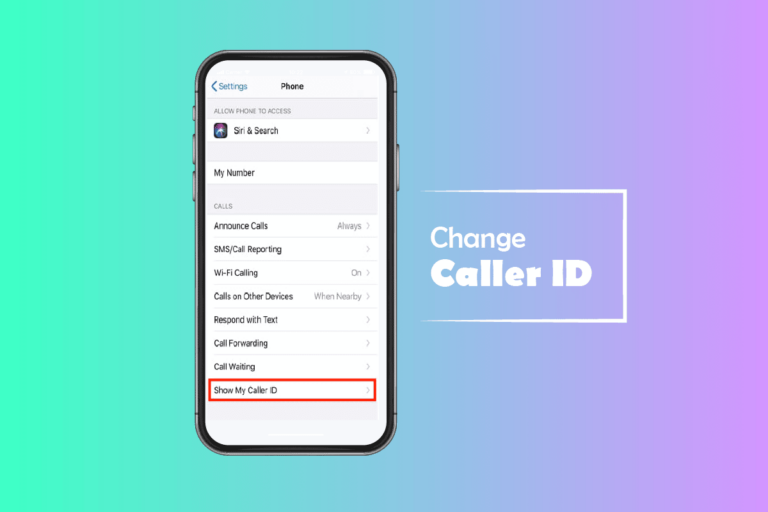 change my caller id on metropcs