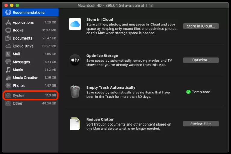 How To Clear System Storage On Mac 5
