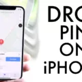 How To Drop A Pin On Iphone 8