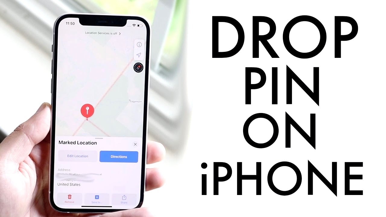 How To Drop A Pin On Iphone 10