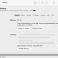 How to Backup Your iPhone on a MacBook 6