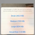 How to Reduce Photo Size on iPhone 7