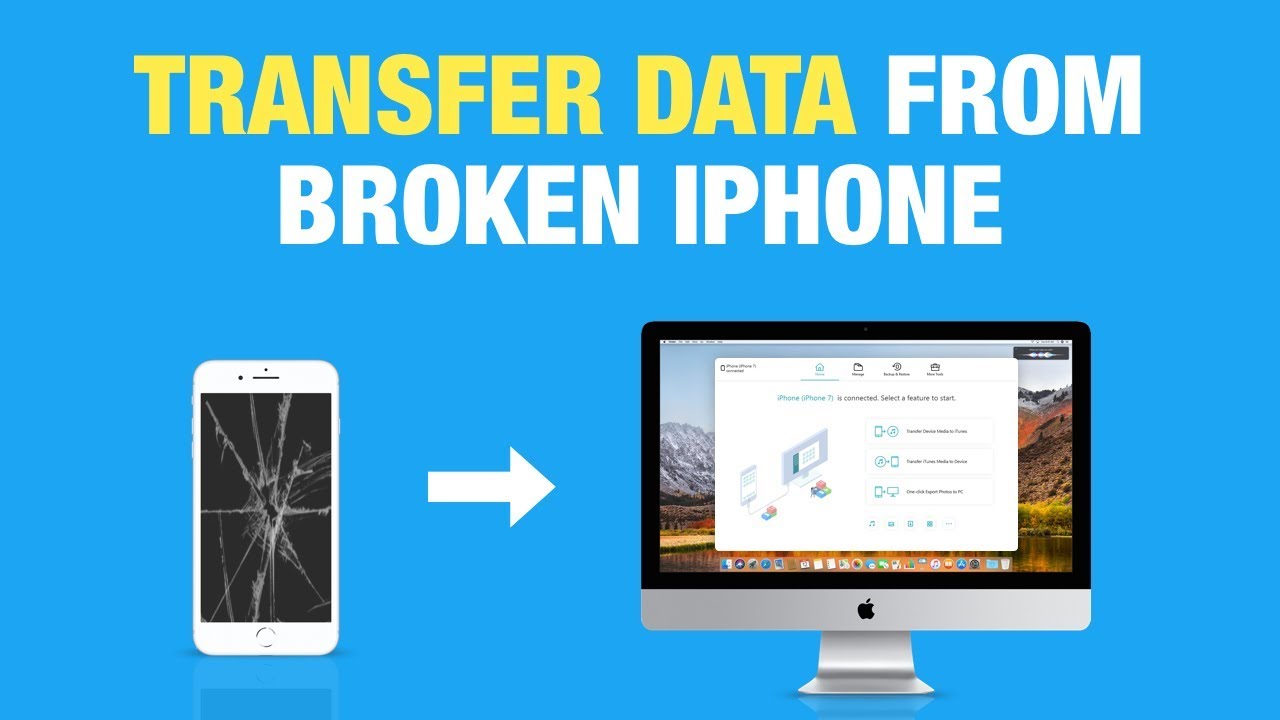 How to Transfer Data on Mac with an Unresponsive iPhone 2 How to Transfer Data on Mac with an Unresponsive iPhone 1