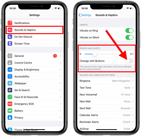 How to Turn on the Ringer on Your iPhone 2 How to Turn on the Ringer on Your iPhone 1