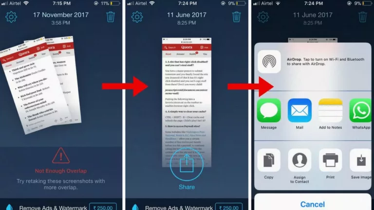 How To Take A Long Screenshot On iPhone ? 5