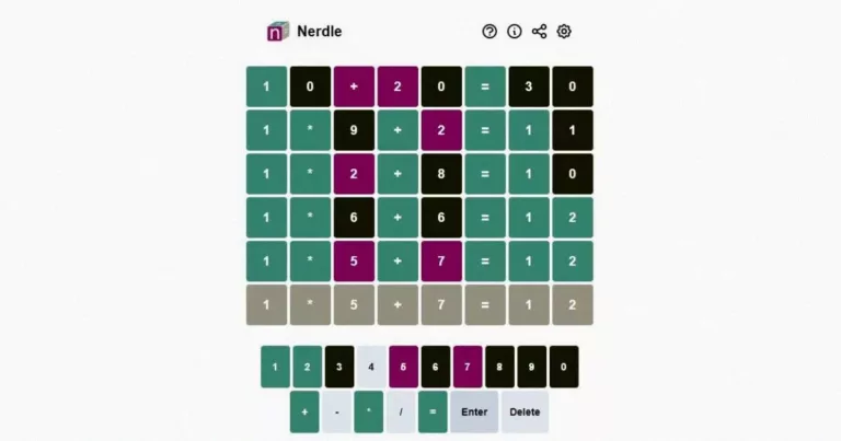 12 Facts About Nerdle 4