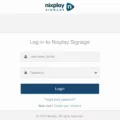 How to Login to Nixplay 4