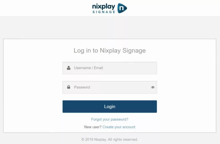 How to Login to Nixplay 7