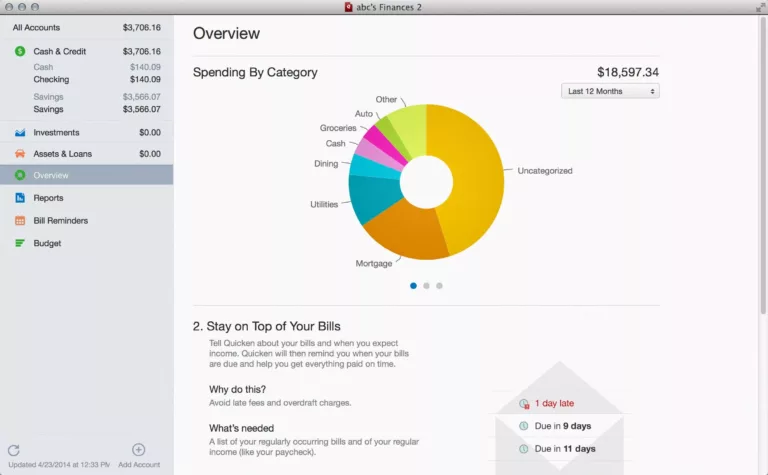 Quicken For iMac - 27 Question Solved 16