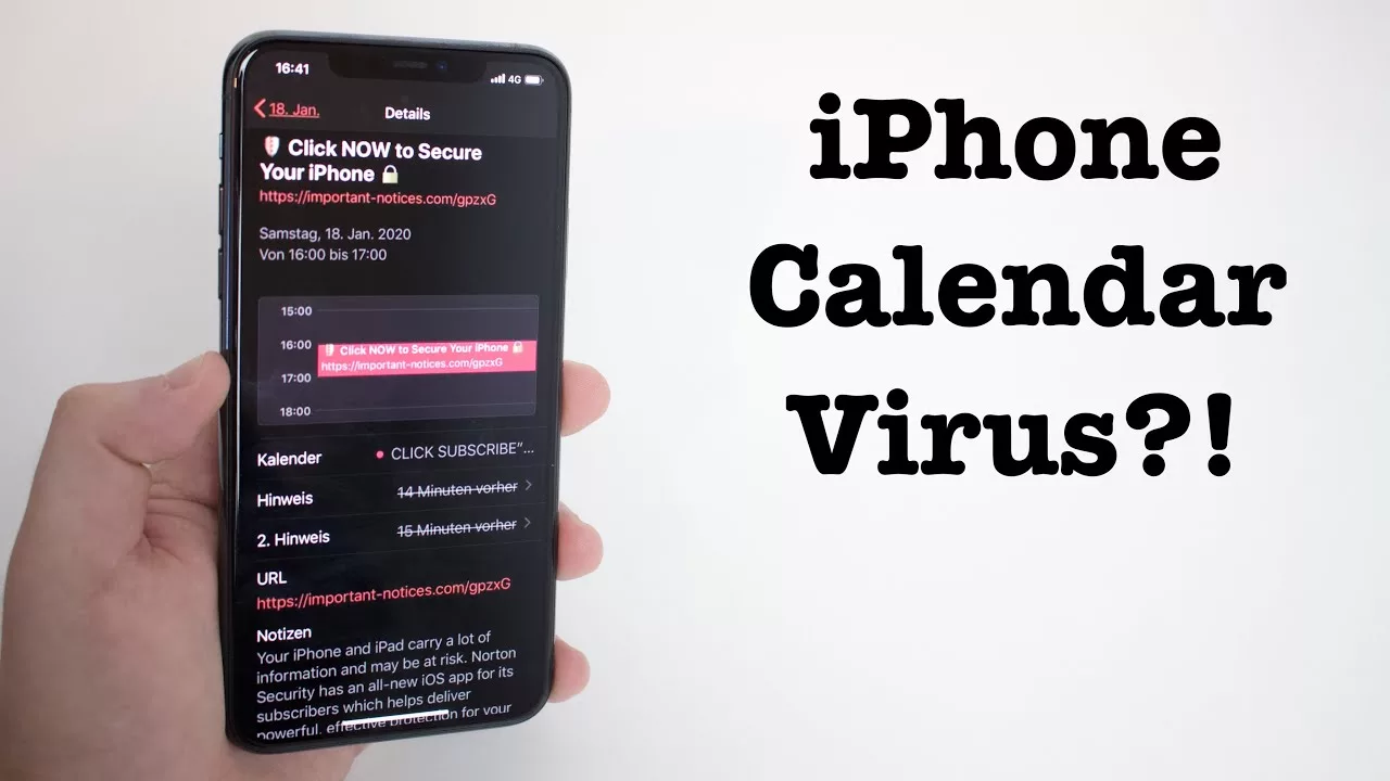 How To Get Rid Of Virus On iPhone Calendar DeviceMAG