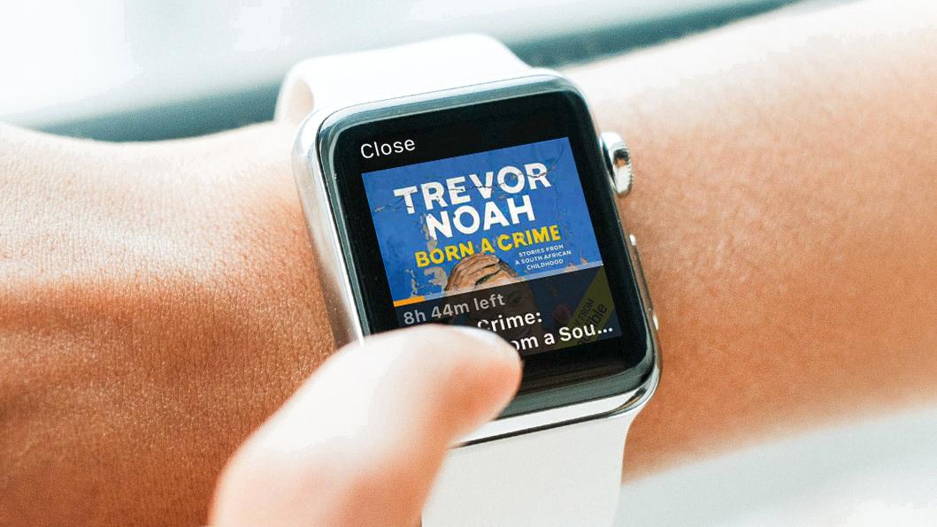 audible apple watch