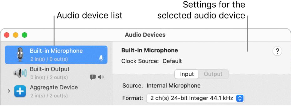 audio line in macbook