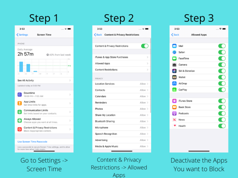 How to Block an App on iPhone 13