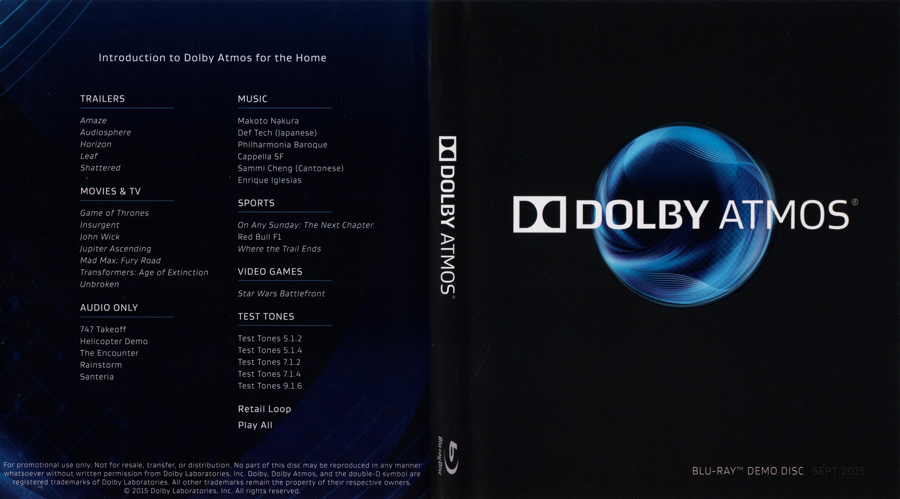 dolby atmos test