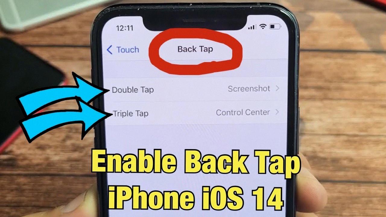 double tap screenshot