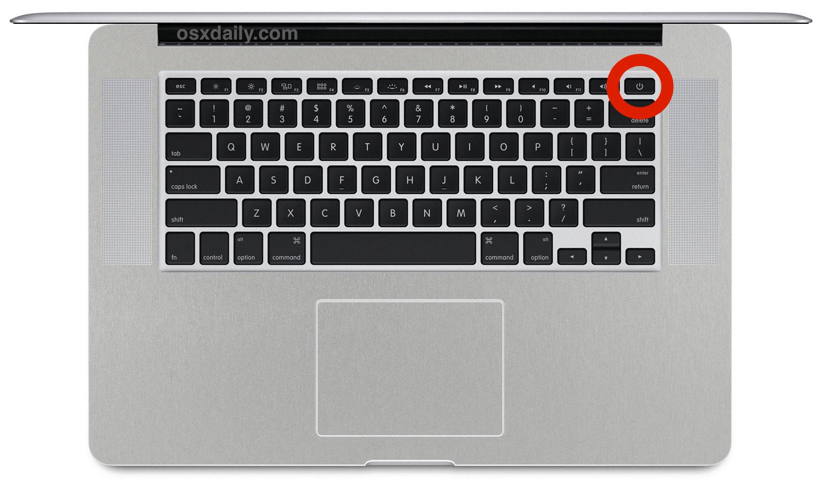 eject button on mac